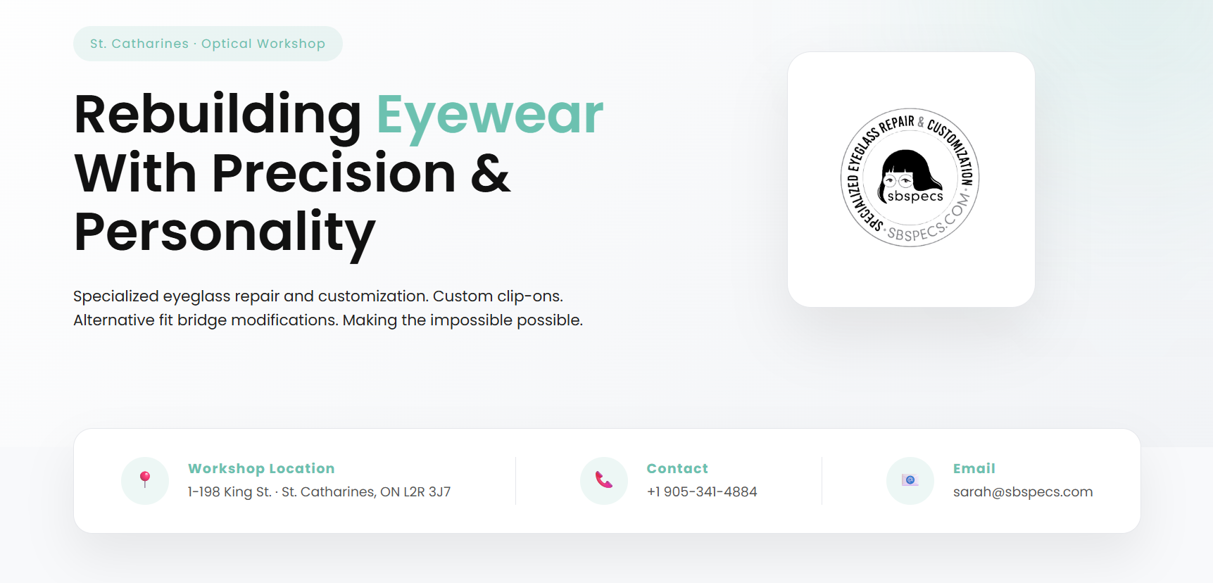 Online Eyewear Store Platform